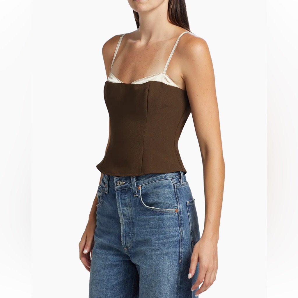 Reformation - Melanie Layered Crop Top